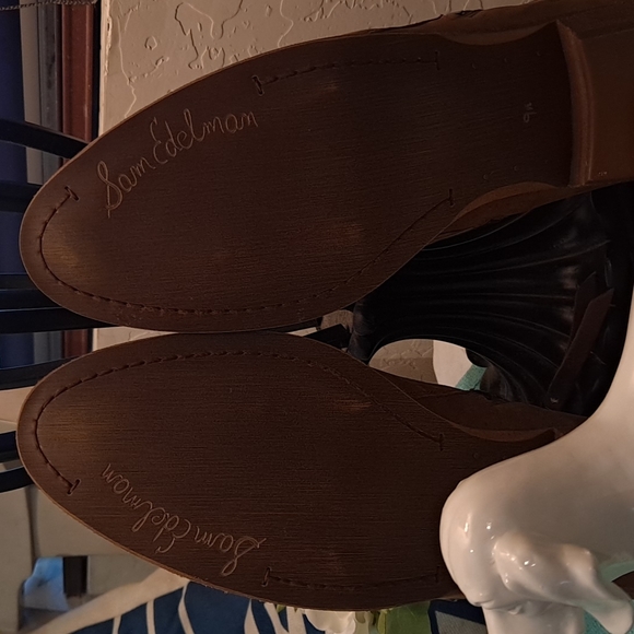 Sam Edelman Leather Ankle Boots - Picture 7 of 16